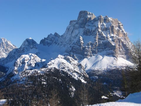 Natural landscape, Winter, Hiking, Mountain view