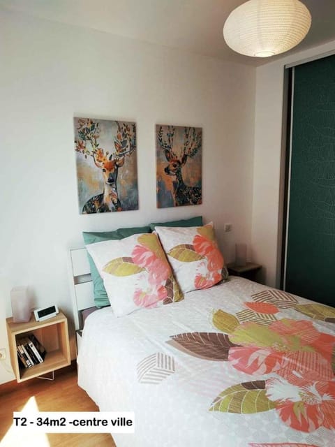 2 min walk from train station and center of Tours Apartment in Tours