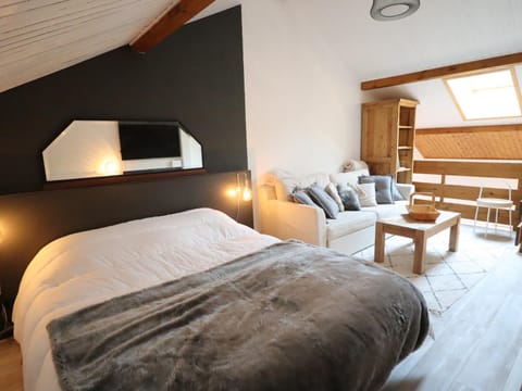 Les Gets - Appartement Mezzanine pour 6 près des Pistes, Garage et Wi-Fi - FR-1-623-293 Apartment in Les Gets