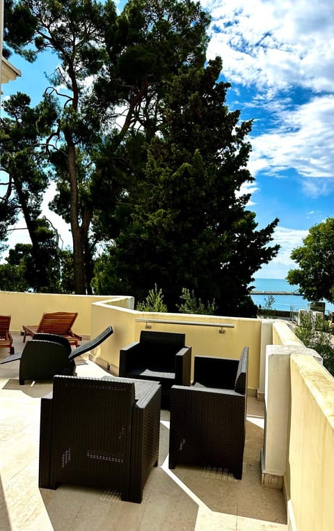 View (from property/room), Balcony/Terrace, Sea view