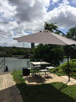 Patio, Garden view