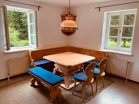 Dining area