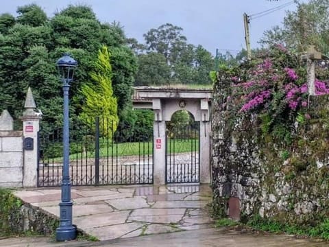 Property building, Natural landscape, Garden view