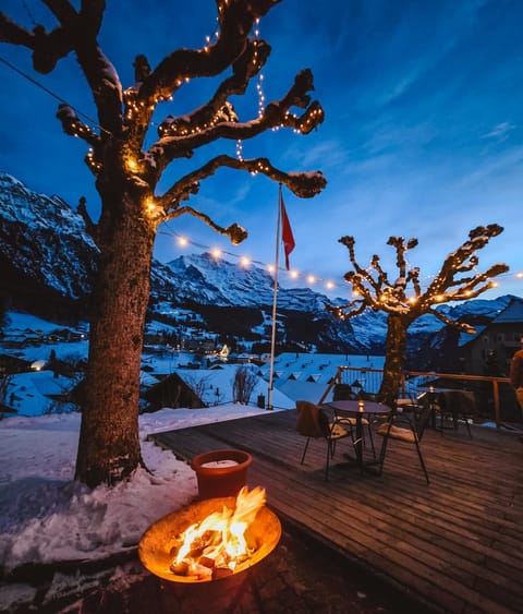 Winter, View (from property/room), Balcony/Terrace