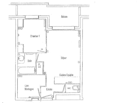 Les Saisies, appart 3P, piscine, 6 pers, bal. sud - FR-1-293-353 Apartment in Villard-sur-Doron