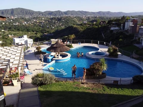 Natural landscape, Mountain view, Pool view, Swimming pool