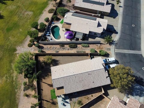 Boho Chic Arizona Villa w Pool & Mini Golf Villa in Casa Grande