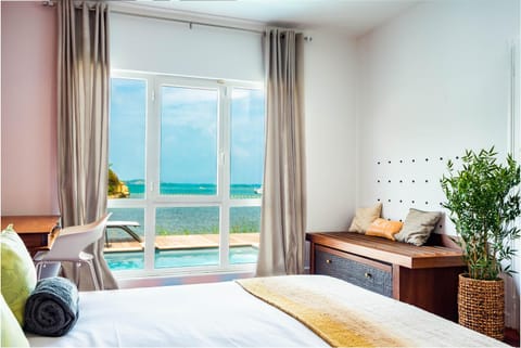 Bedroom, Sea view