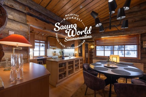 Property logo or sign, Living room, Seating area, Dining area, kitchen