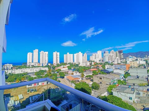 View (from property/room), Balcony/Terrace, City view, Landmark view, Mountain view