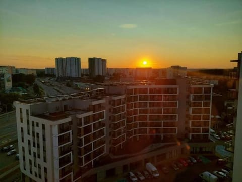 Balcony/Terrace, City view, Sunset