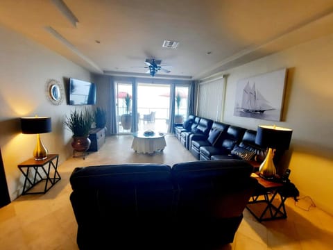 Stunning oceanfront condo on usable Sandy Beach Apartment in Rosarito