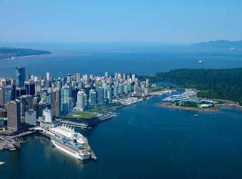 Bird's eye view, Sea view