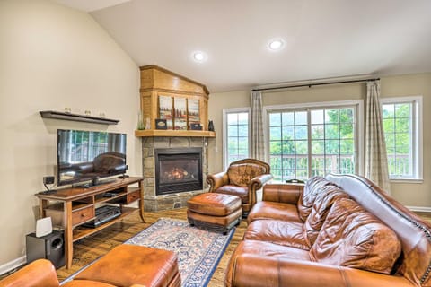 North Carolina Home with Game Room, Deck and Fire Pit House in Ivy Hill