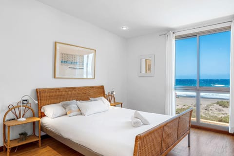 Bed, Photo of the whole room, Beach, Bedroom, Sea view