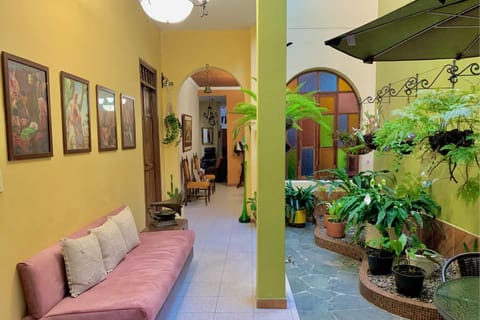 Living room, Inner courtyard view