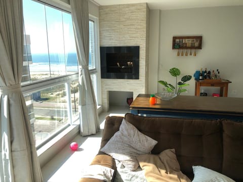 Living room, Seating area, Sea view