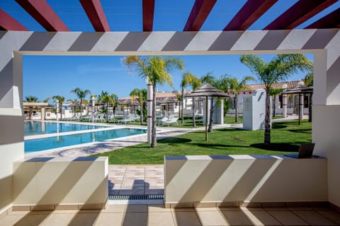 Property building, Patio, Garden view