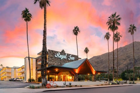 Property building, Natural landscape, Sunset