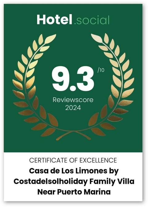 Property building, Certificate/Award