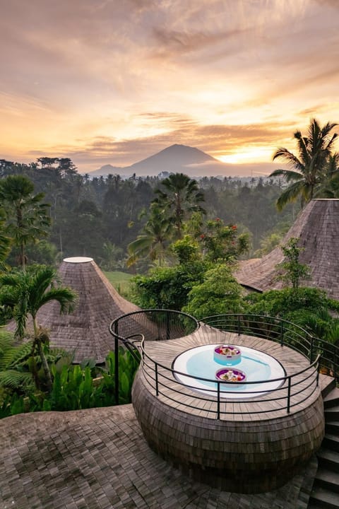 Day, Mountain view, Swimming pool, Sunrise