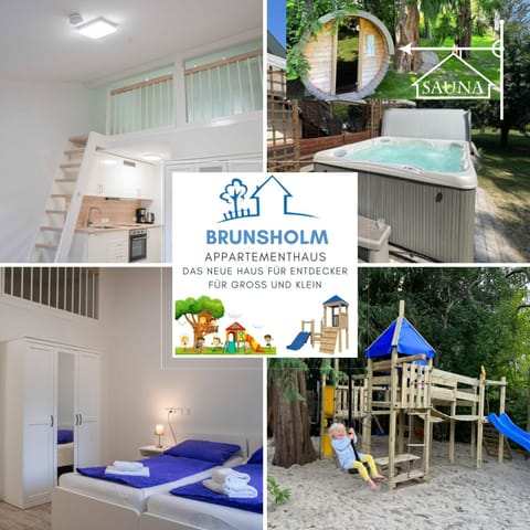 Property building, Children play ground, Swimming pool