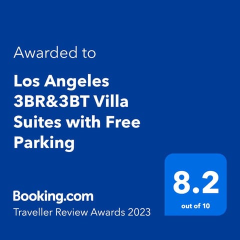 Los Angeles 3BR Villa Suites with Free Parking Apartahotel in San Fernando Valley