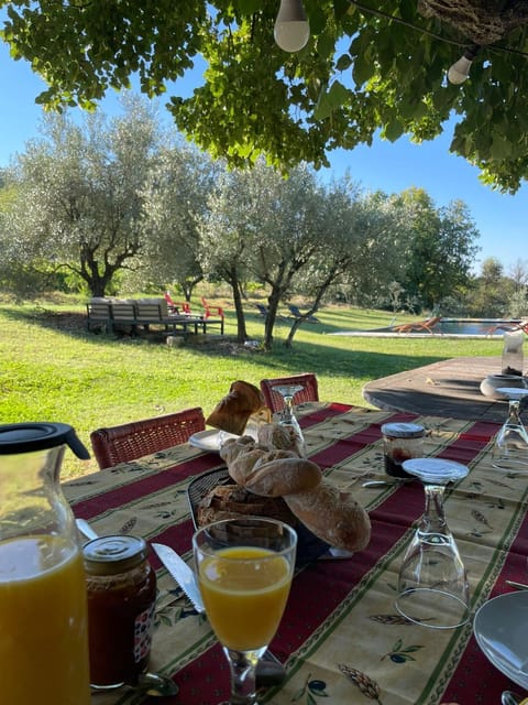 Spring, Natural landscape, Garden view, Breakfast