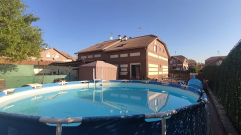 Property building, Patio, Swimming pool, Swimming pool