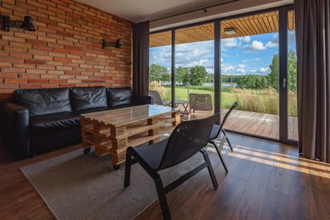 Day, Summer, View (from property/room), Balcony/Terrace, Living room, Seating area, Lake view