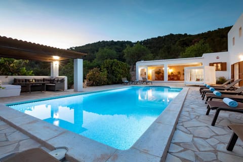 Villa in Ibiza Town, sleeps 11 - Can Monte Villa in Ibiza