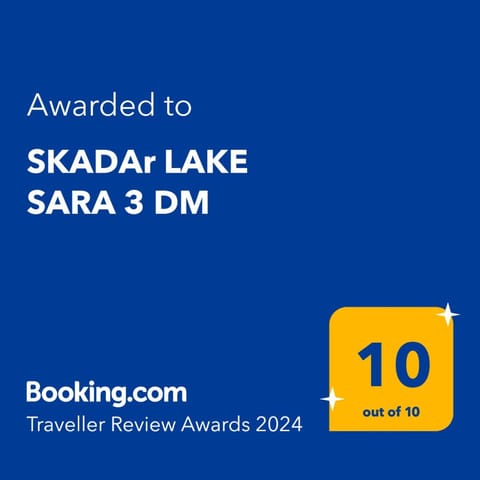 SKADAr LAKE SARA 3 DM House in Podgorica Municipality, Montenegro