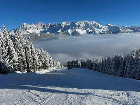 Day, Natural landscape, Winter, Mountain view
