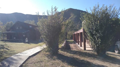 Property building, Spring, Day, Natural landscape, Mountain view