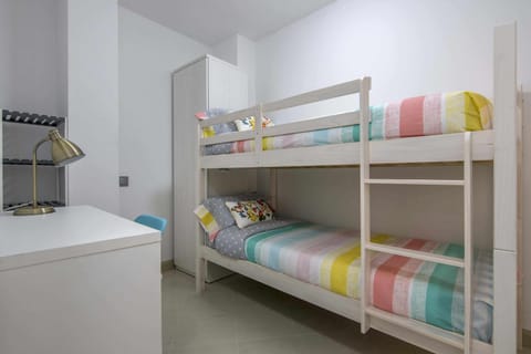 Bed, Photo of the whole room, Bedroom, bunk bed