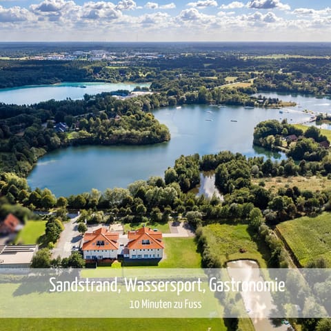 Nearby landmark, Day, Natural landscape, Bird's eye view, Lake view