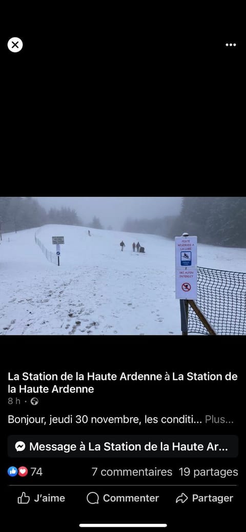Week-end détente pour 4 personnes Apartment in Wallonia, Belgium