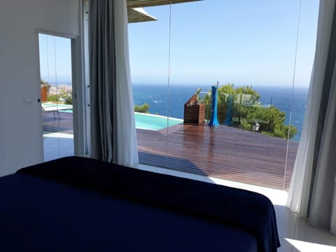 Bedroom, Sea view