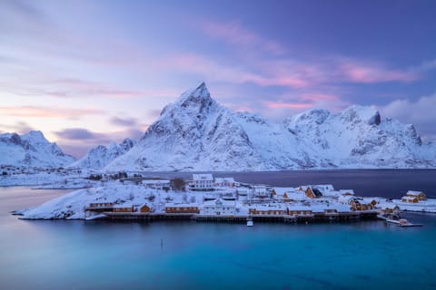 Natural landscape, Winter, Other, Mountain view