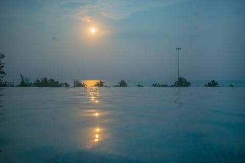 View (from property/room), Pool view, Sea view, Swimming pool