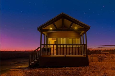 Property building, Sunset