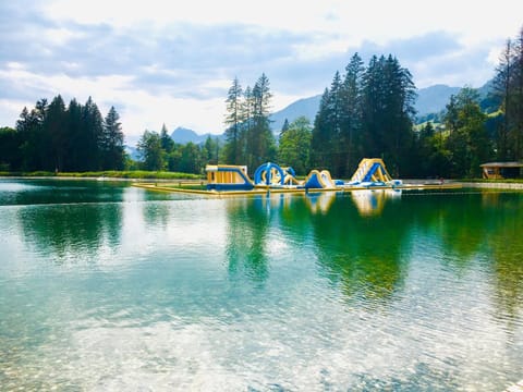 Natural landscape, Lake view