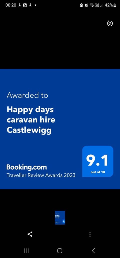 Happy Days Holiday Home Whithorn2 Apartment in England