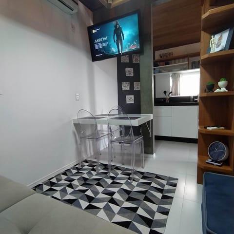 Loft encantador D - 8 km de Floripa Apartment in São José