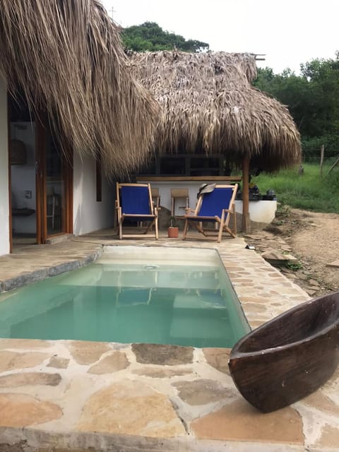 Eco Cabaña única en Palmarito. House in Atlantico