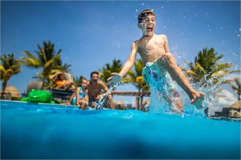 People, Swimming pool, children