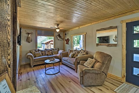 Cozy Cabin with Backyard Oasis 11 Mi to Marina House in Norfork Lake