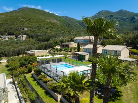 Property building, Day, Natural landscape, Mountain view, Pool view, Swimming pool