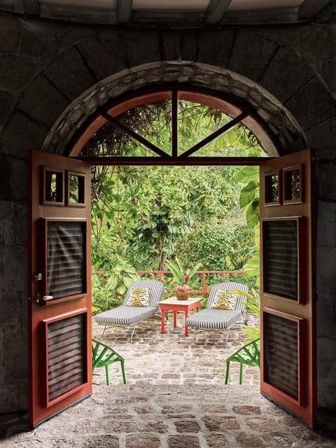 Patio, Seating area, Garden view