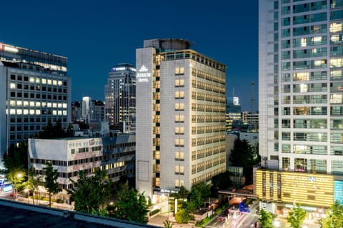 Property building, City view, Street view